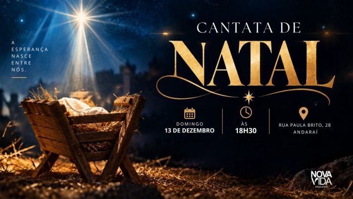 Cartaz: Cantata de Natal