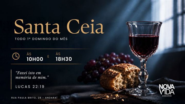Cartaz: Santa Ceia